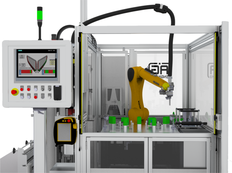 Priemyselna automatizacia AG-Engineer roboticke pracovisko
